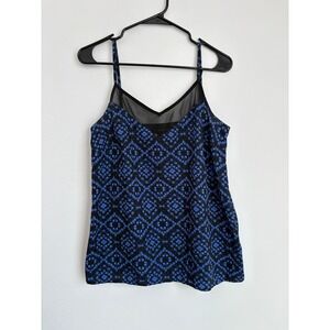 Even & Odd Y2K Floral Cami Tank Top Festival Boho Indie Summer Vacation Girly